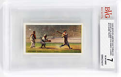 1930 British-American Tobacco Sports & Games in Many Lands #25 Babe Ruth BVG NM 7