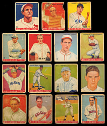 1933 Goudey Starter Set (89) with (10) Hall of Famers