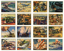 1939 R173 Gum Inc. The World In Arms Complete Set (48)
