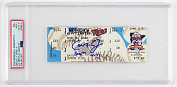 2000 Cal Ripken Jr. Signed and Inscribed 3000th Hit Full Ticket - PSA MINT 9/AUTO 10
