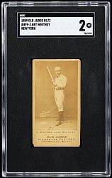 1889 N172 Old Judge Art Whitney SGC GOOD 2