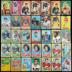 1951-1979 Football Shoebox Collection (2,375+) with Many Hall of Famers & Stars