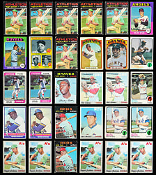 1970-1979 Topps Hoard (6,000+) with (500+) Hall of Famers