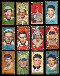 1911 T205 Gold Border Collection (43) with Fred Clarke & John McGraw