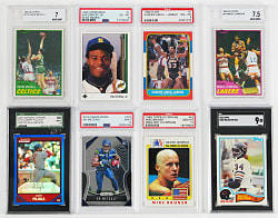 1981-2021 Multi-Sport Graded Collection (39) with (13) Hall of Famers