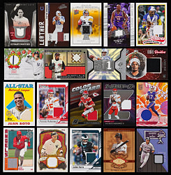 Modern Multi-Sport Jersey & Relic Collection (675+) with Many Stars