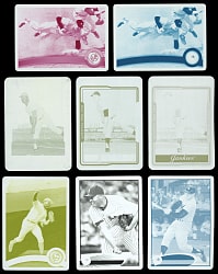 2005-2012 Topps New York Yankees #1/1 Printing Plate Collection (16) Including (3) Mickey Mantle