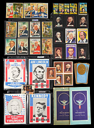 1946-1972 Presidents & Famous People Sets & Singles Collection - (382) Total Cards