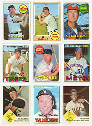 1947-1979 Baseball Shoebox Collection (425+) with (100+) Hall of Famers Including (2) Mickey Mantle & Willie Mays
