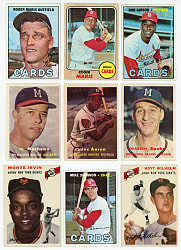 1954-1969 Topps Collection (149) with (35) Hall of Famers Including 1957 Topps #20 Hank Aaron