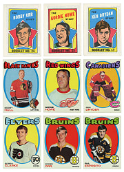 1971-1972 Topps Hockey High-Grade Complete Set (132) Plus Booklets Near Set (20/24) - Sharp!