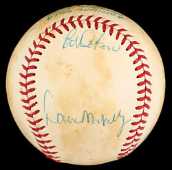 1971 Baltimore Orioles 20 Game Winners Multi-Signed OAL/Cronin Baseball with Full JSA LOA