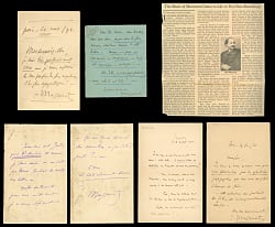 1880s-1900s Jules Massenet Signed Handwritten Notes (5) - Each with Full JSA LOA