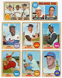 1968 Topps Near Complete Set (597/598)