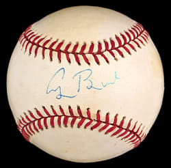George H.W. Bush Single-Signed ONL/Coleman Baseball - Full JSA LOA