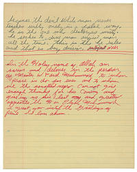 Muhammad Ali Handwritten Speech Page with Full JSA LOA