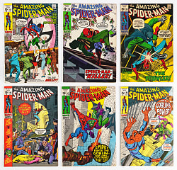 1969-1970 Marvel Amazing Spider-Man #90-99 Complete Run (10) with #96-98 Drug Issues