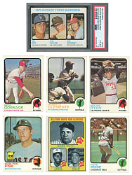 1973 Topps Complete Set (660) with PSA Graded #615 Mike Schmidt Rookie