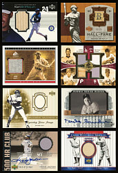Modern Certified Autograph & Game-Used Insert Collection (225+) with Multiple Complete/Near Sets – Loaded with 110+ Hall of Famers Including Babe Ruth & Honus Wagner!