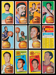 1970-1971 & 1981-1982 Topps Basketball Collection (537) with 1970-1971 Partial Set (148/175)
