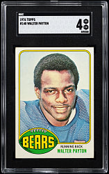 1976 Topps #148 Walter Payton Rookie SGC VG/EX 4
