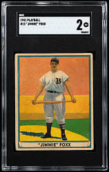1941 Play Ball #13 Jimmie Foxx SGC GOOD 2
