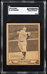 1940 Play Ball #1 Joe DiMaggio SGC Authentic