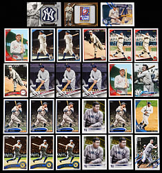 Mostly 2000s-Modern Babe Ruth Collection (400+) with (25+) Topps Shortprints & (4) Modern Insert Sets Including 2008 Upper Deck Yankee Stadium Legacy