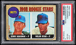 1968 Topps #177 Nolan Ryan Rookie PSA VG-EX 4