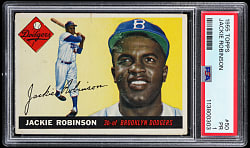 1955 Topps #50 Jackie Robinson PSA POOR 1
