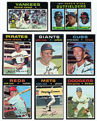 1971 Topps Complete Set (752) - Clean!