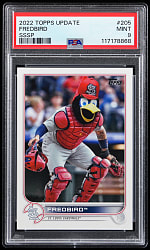 2022 Topps Update #205 Fredbird Ultra Shortprint PSA MINT 9
