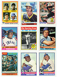 1976-1979 Topps Complete Set Run (4)
