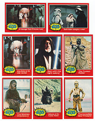 1977 Topps Star Wars Series 2 Red Border Cards (400+) - Clean