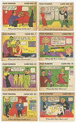1935 R48-2 Film Funnies Name on Front Variety Complete Set (24)