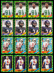 1986 Topps Football Complete Set Collection (4)