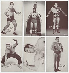 1950s Exhibit Supply Co. Wrestler Series Near-Complete Set (30/32)