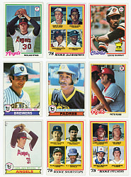 1978 & 1979 Topps Complete Set Pair - Clean!