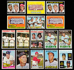 1964-1967 Topps Collection (117) with Several High Numbers, (16) Hall of Famers & (91) Sharp 1964 Topps