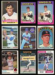 1969-1992 Topps Nolan Ryan Run (59) - All Different with (26) Pre-1980