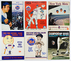 1962-1973 New York Mets Yearbooks & Championship Programs Collection (15)