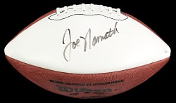 Joe Namath Signed Wilson Official NFL Football - JSA LOA