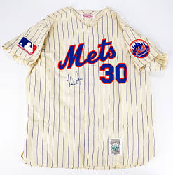 Nolan Ryan Boldly Signed Mitchell & Ness 1969 New York Mets Jersey