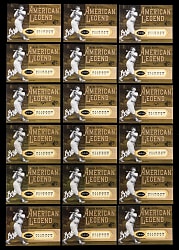 2008 Upper Deck SPx Babe Ruth American Legend Collection (18) - Each #1/1