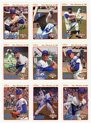 1994 Spectrum The Miracle of '69 Complete Set (69) with (25) Signed Including Nolan Ryan & Tom Seaver