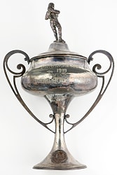 1919 Thompson's Point Union League Championship Trophy Figural