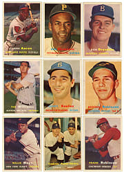 1957 Topps Near Set (406/407)