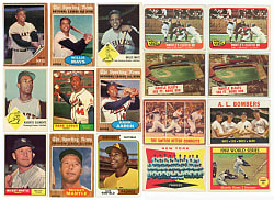 1960-1975 Baseball Shoebox Collection (700+) with (11) Mickey Mantle Plus Aaron, Clemente & Mays