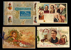 1888-1889 Allen & Ginter/ Duke & Sons "Famous People" Album Trio (3) with The Napoleon Album
