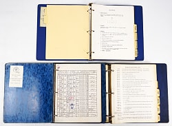 1974-1979 Baltimore Colts Player Playbooks Trio with 1976 Ray Chester